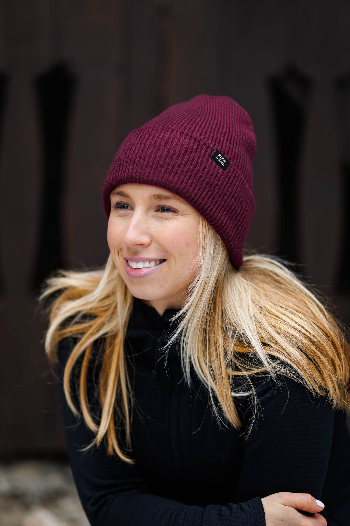 Explorer Beanie - Burgundy