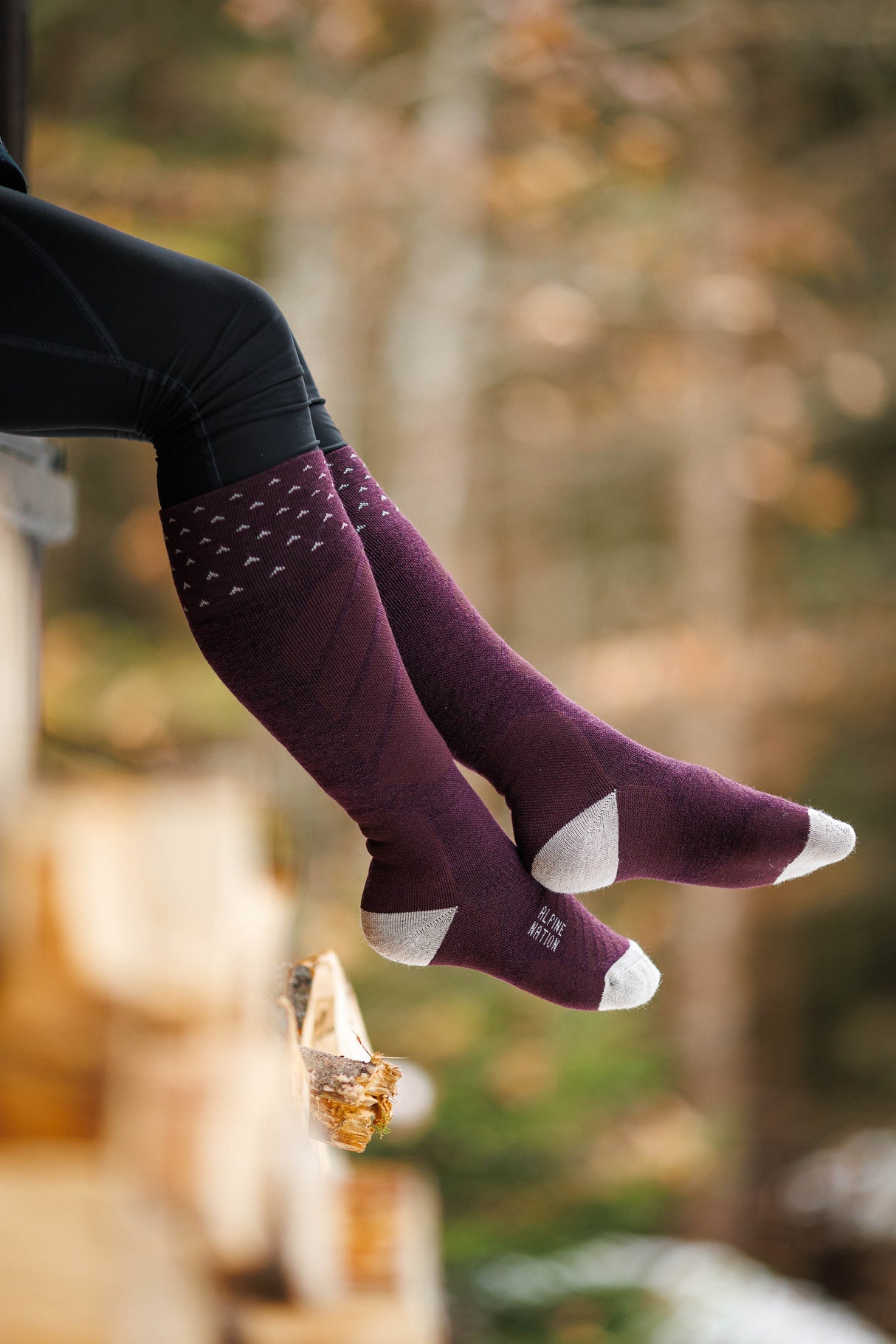 Lappland Merino Socks - Aurora