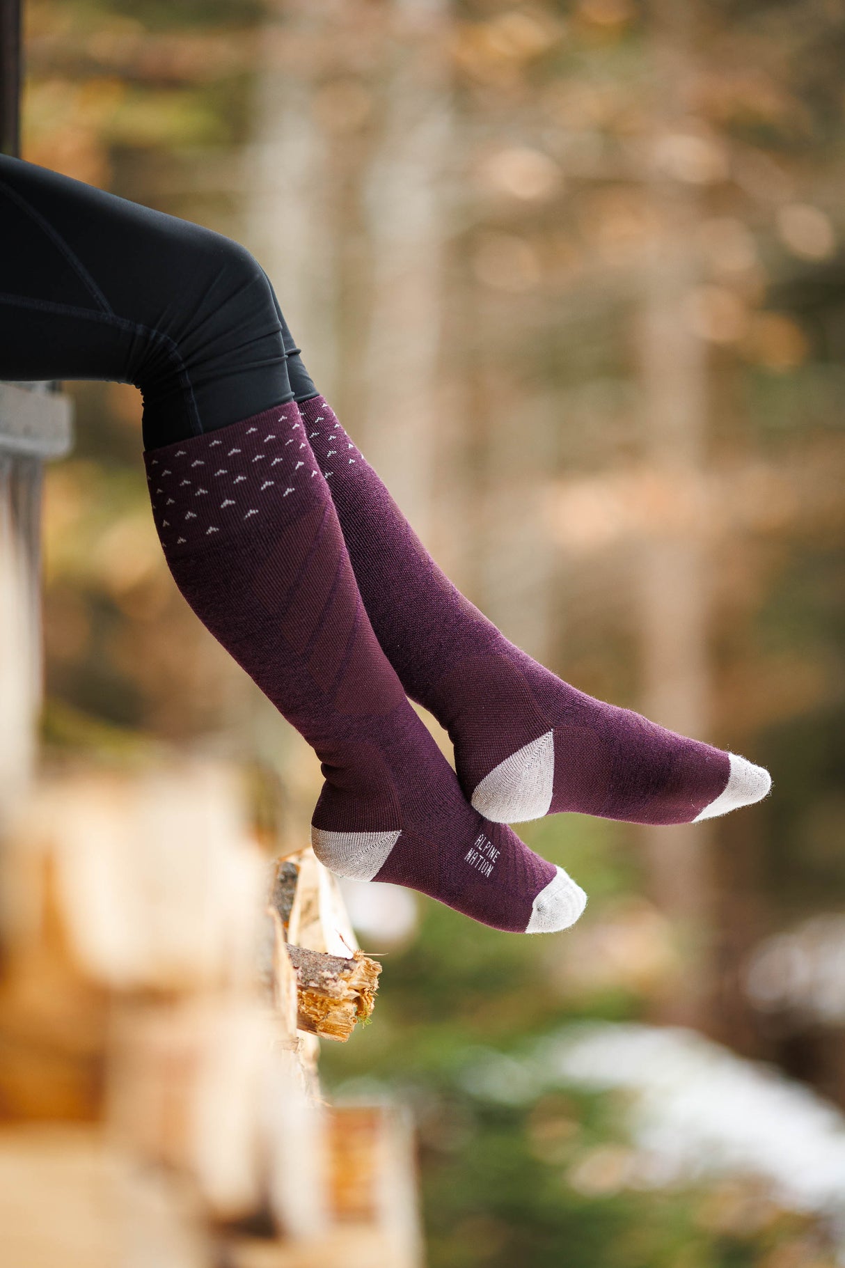 Lappland Merino Socks - Aurora