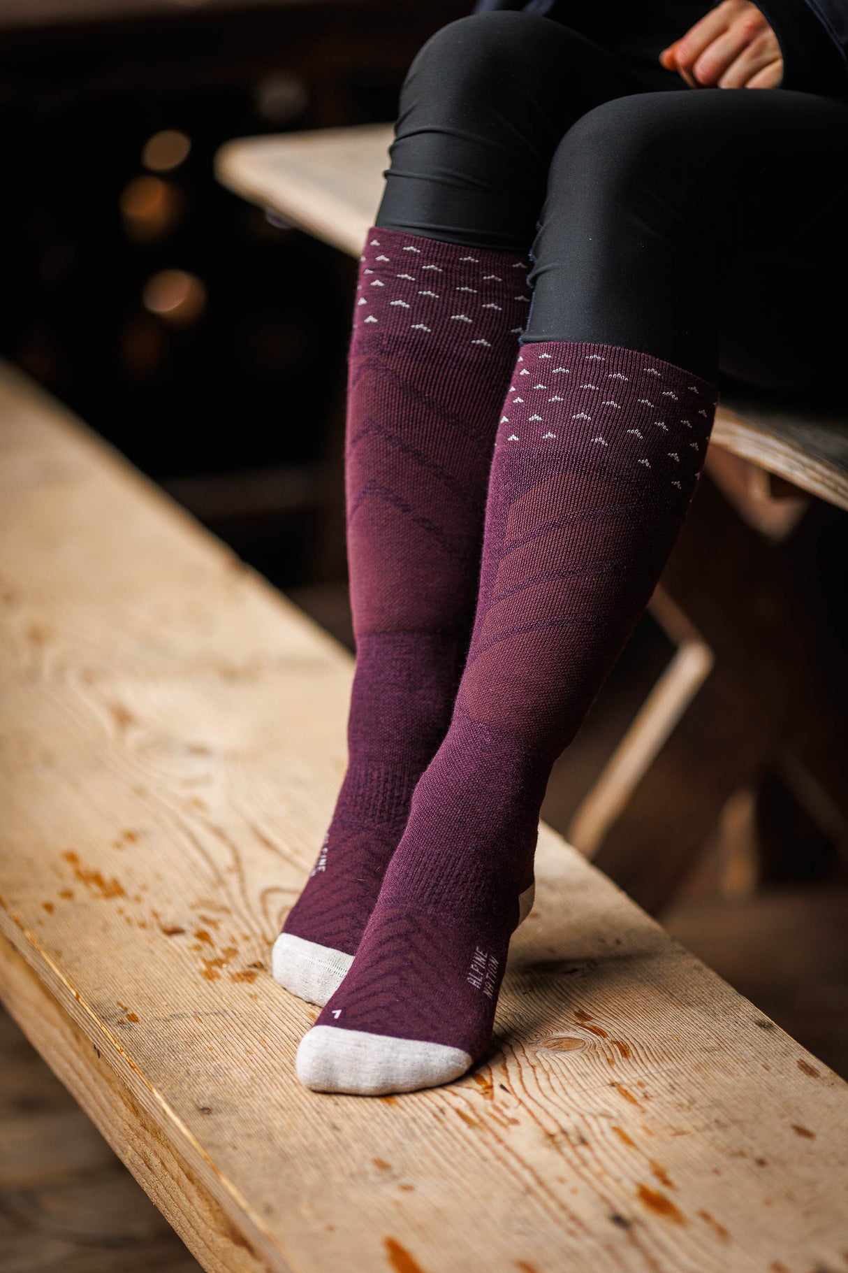 Lappland Merino Socks - Aurora