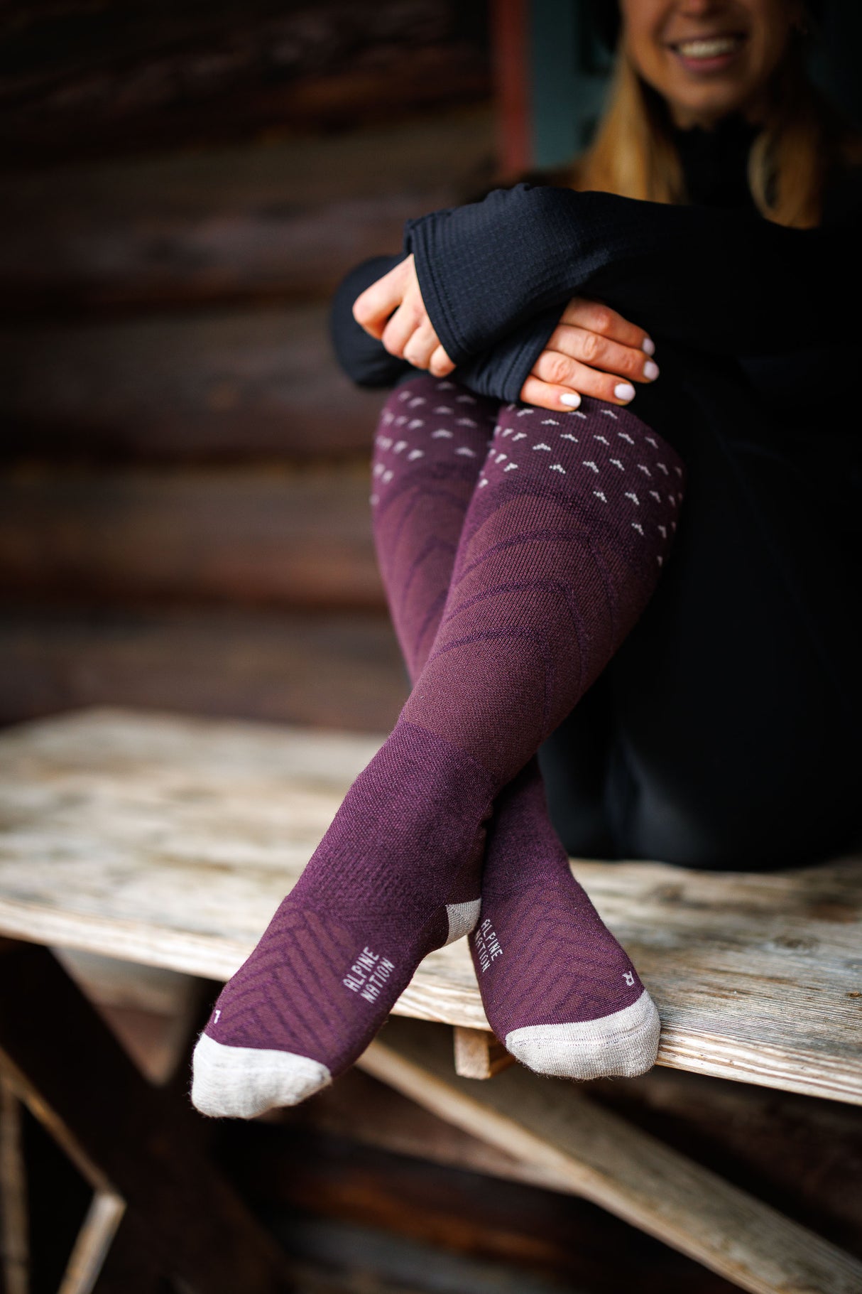 Lappland Merino Socks - Aurora