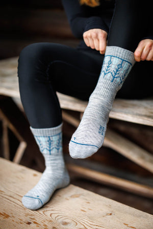 Abisko Merino Socks - Frost