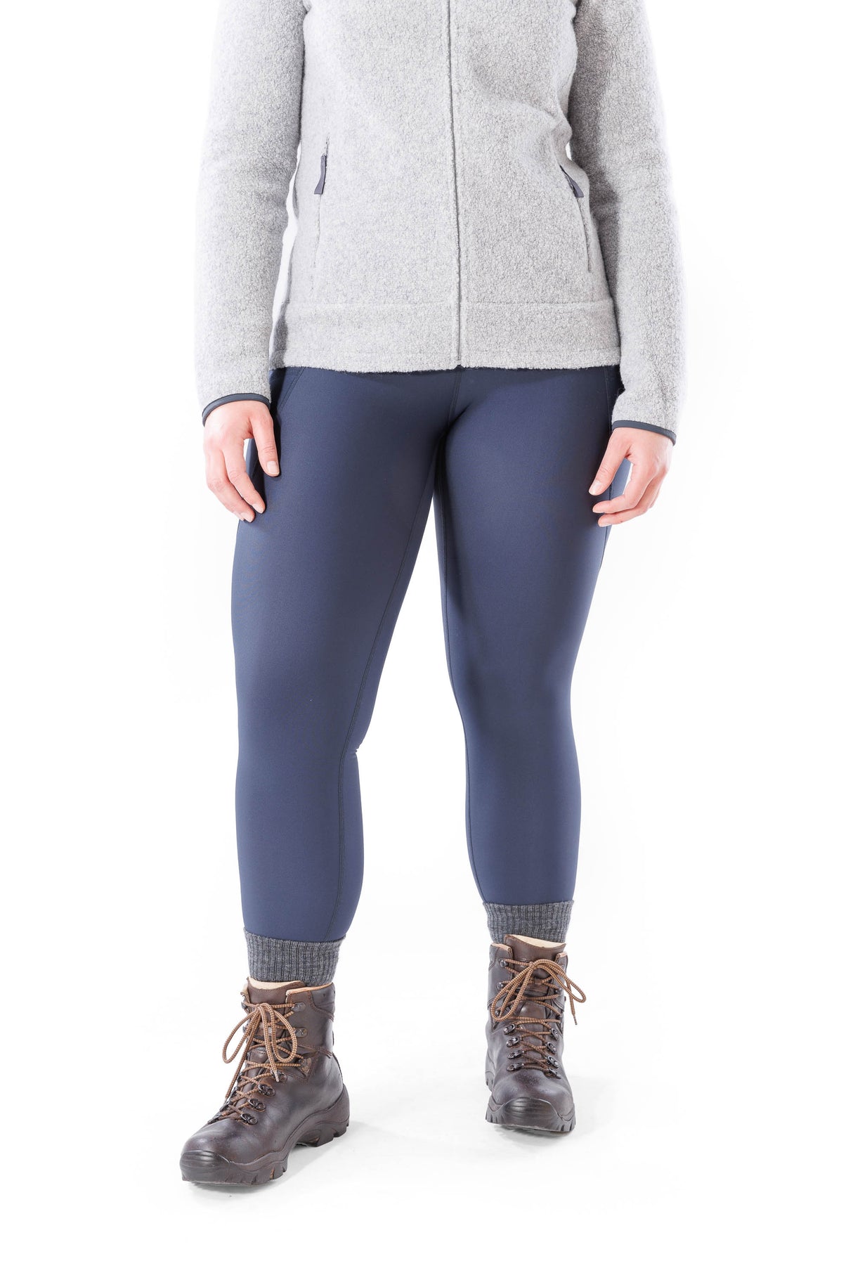 Rise Thermo Pocket Leggings Indigo Blue - Tall (+7cm)