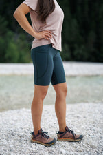 Summit Biker Pocket Shorts Deep Teal