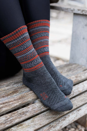 Abisko Merino Socks - Copper