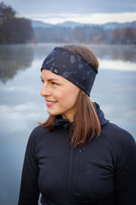 Elevate Headband Black Terrazzo