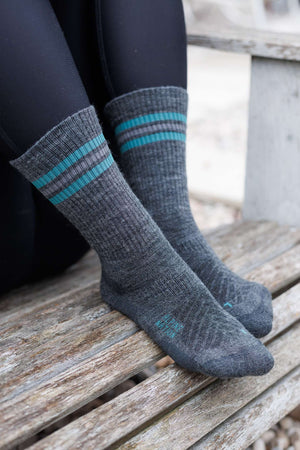 Abisko Merino Socks - Petrol