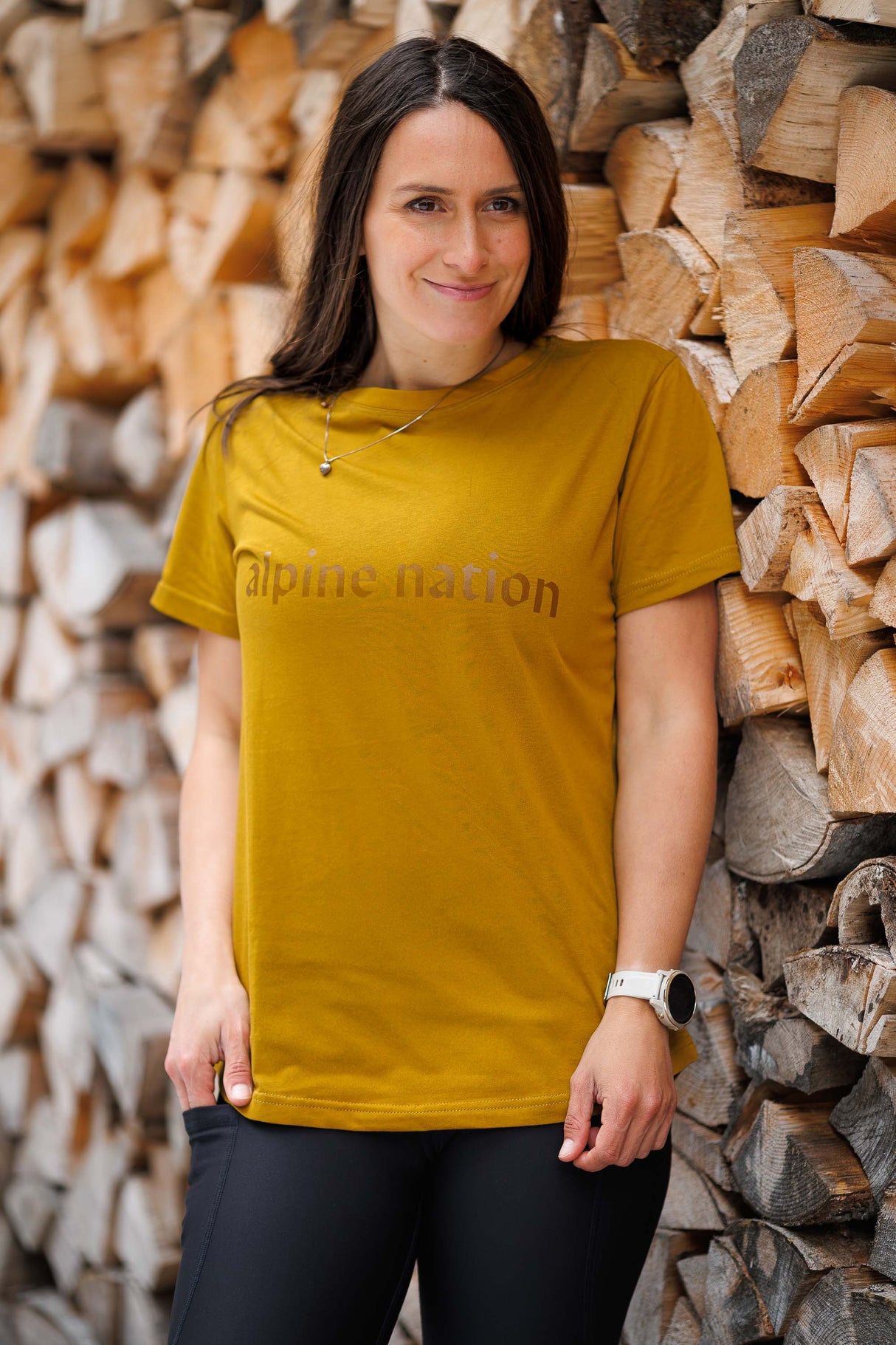 Basecamp T-shirt - Marigold