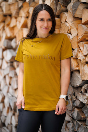 Basecamp T-shirt - Marigold