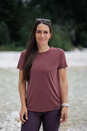 Vagabond T-shirt - Rosewood