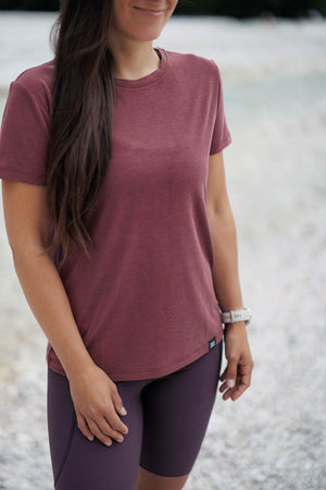 Vagabond T-shirt - Rosewood