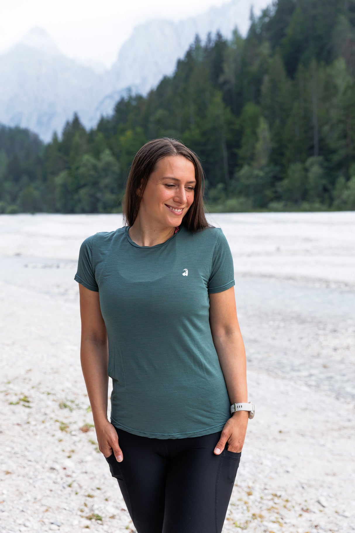 Breeze Merino Tee Sage