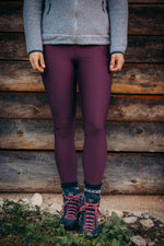 Rise Thermo Pocket Leggings Dark Plum - Tall (+7cm)