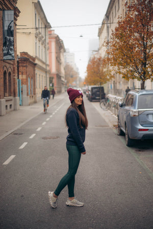 Summit Pocket Leggings Jade