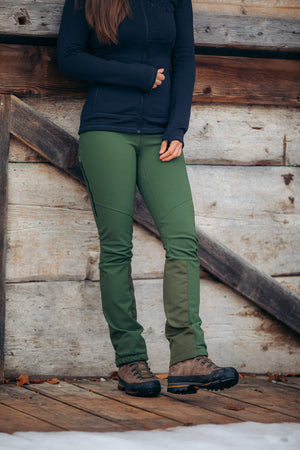 APEX Winter Pocket Leggings Misty Forest