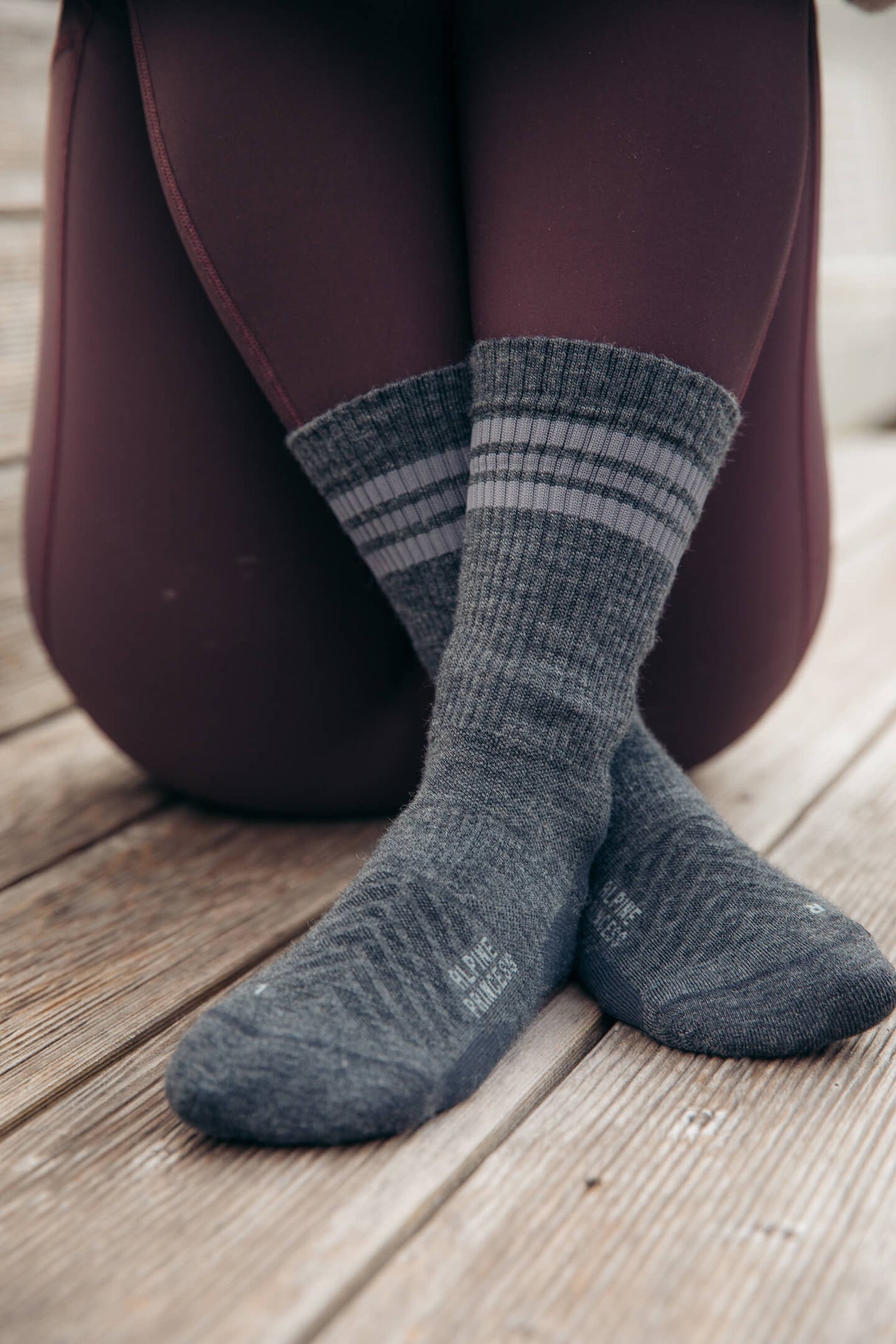 Abisko Merino Socks - Slate