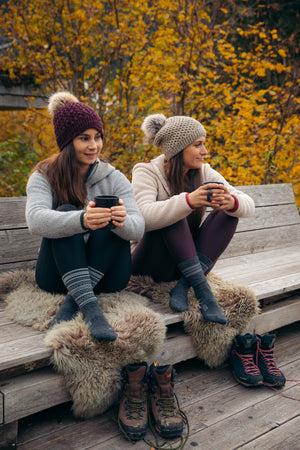 Abisko Merino Socks - Slate