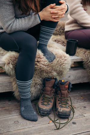 Abisko Merino Socks - Arctic Night