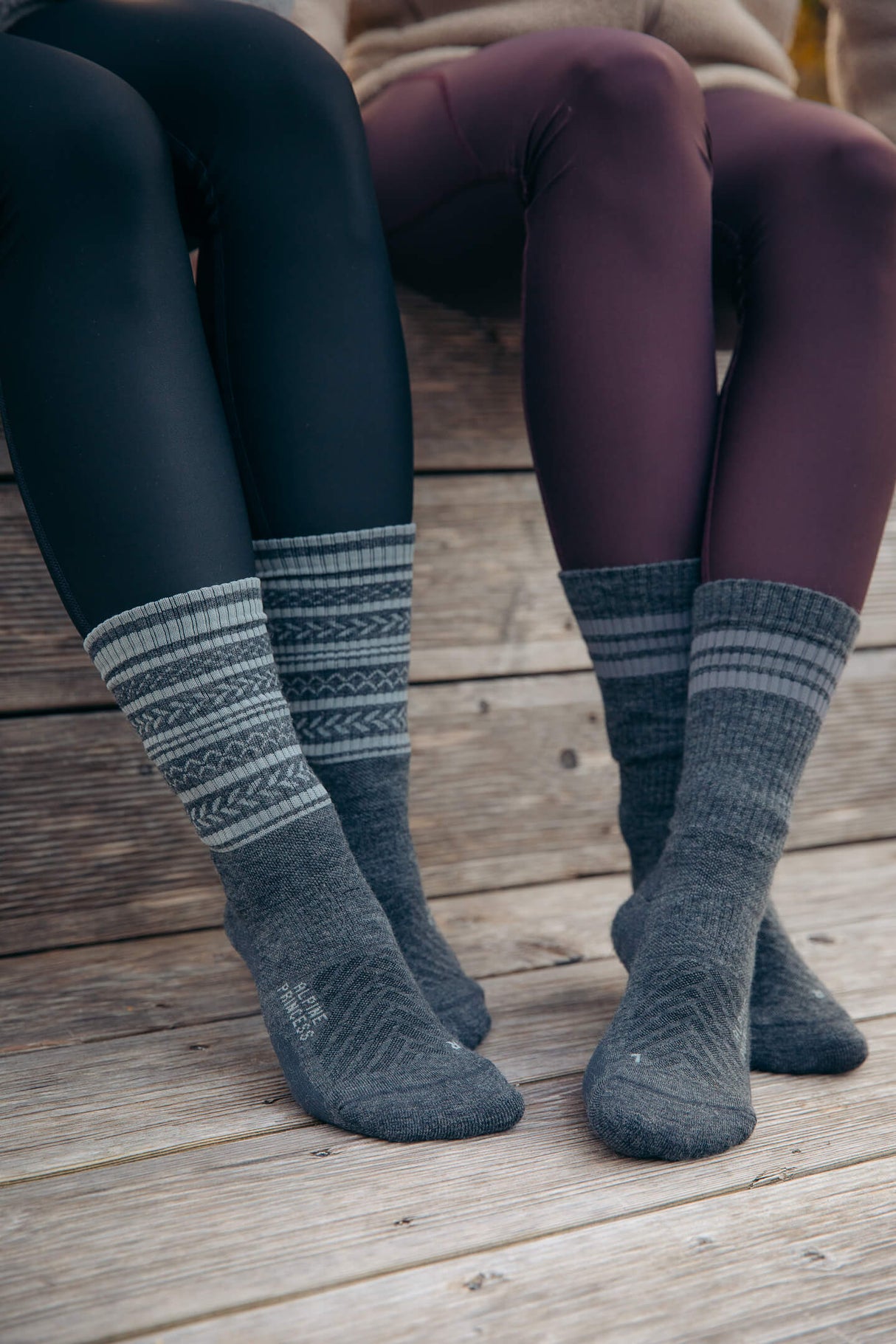 Abisko Merino Socks - Slate