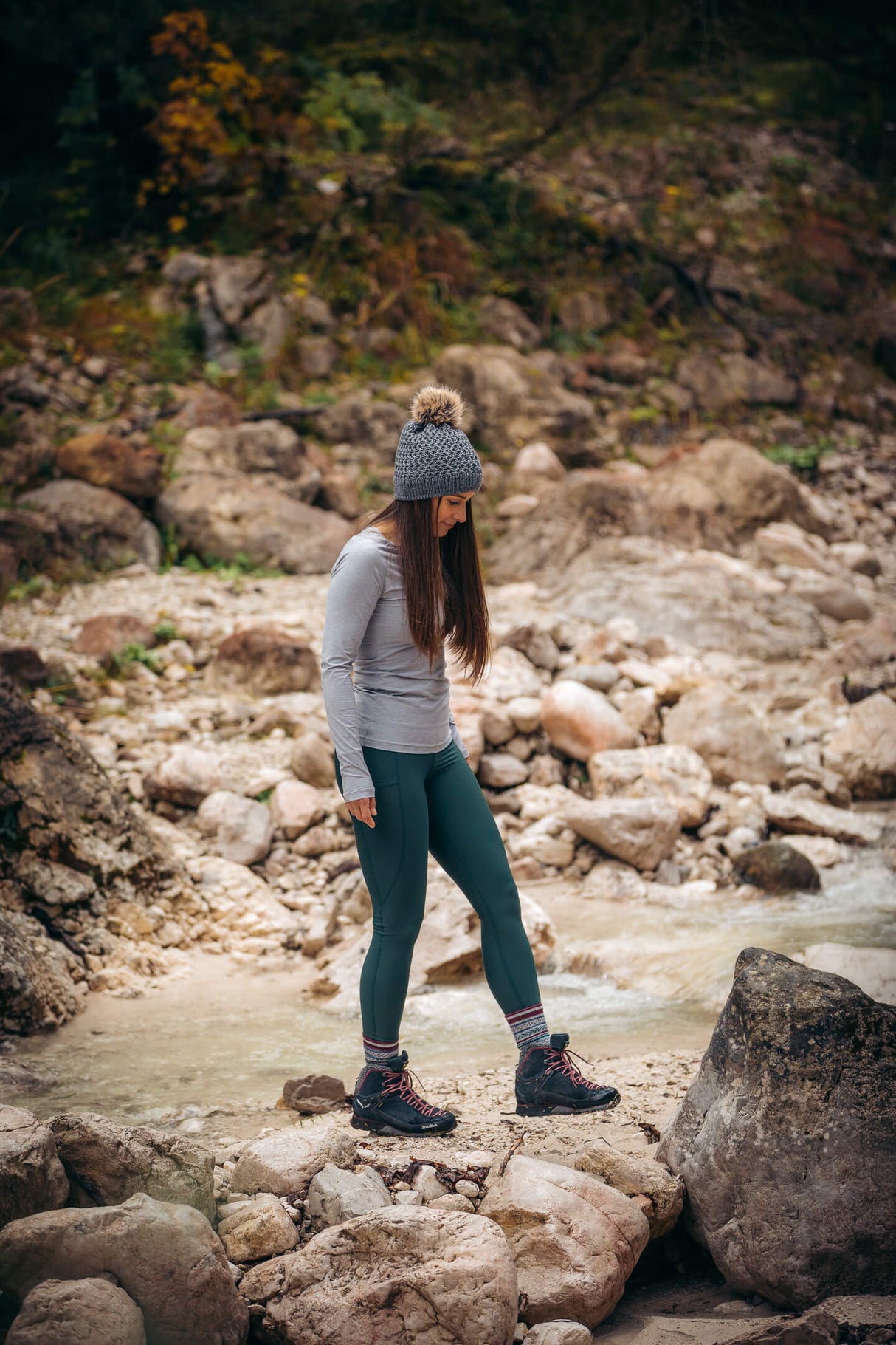 Summit Pocket Leggings Jade