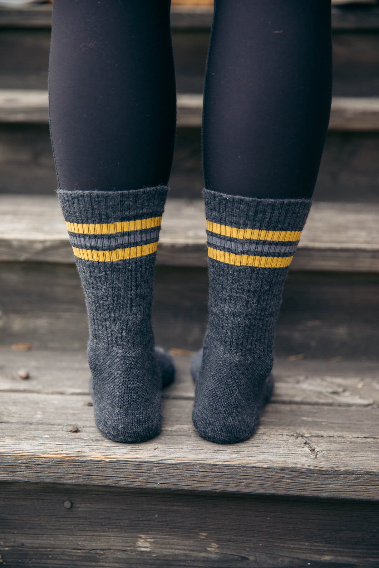 Abisko Merino Socks - Larch Yellow