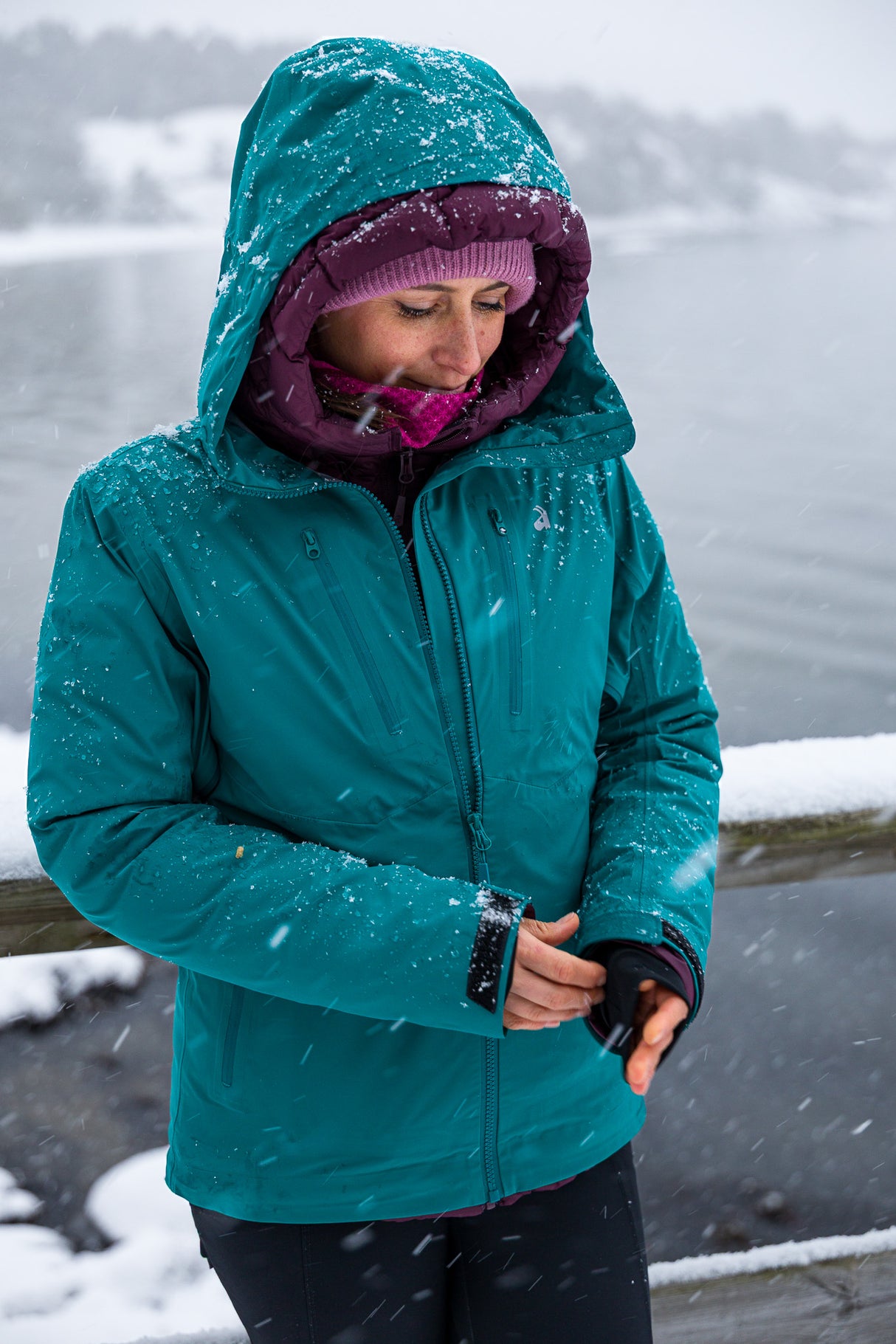 Nimbus Shelljacke - Glacier