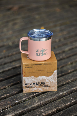 Vista Insulated Mug - Dusty Pink