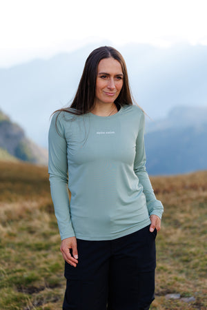 Drift Air Long Sleeve Tee Olive Green