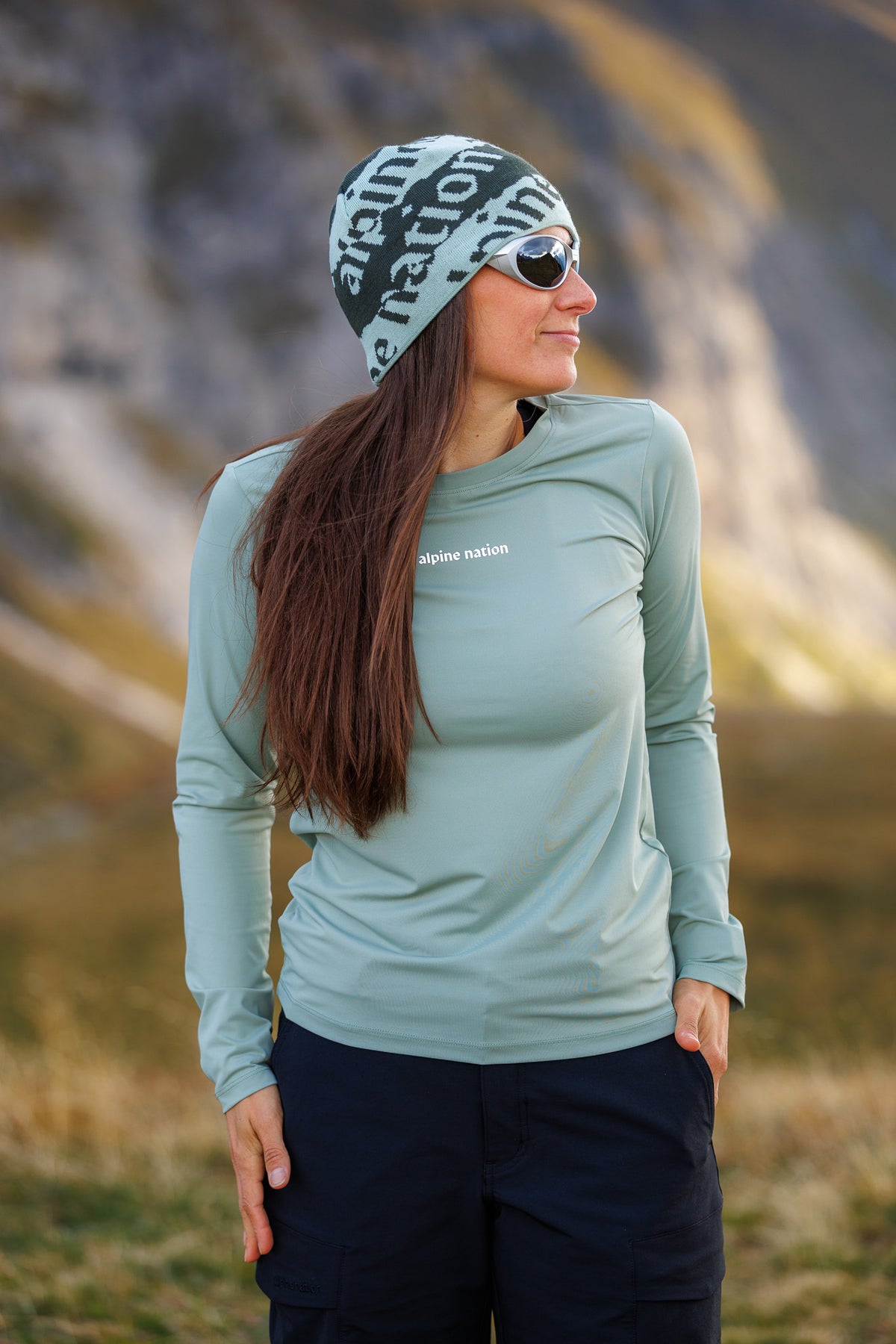 Drift Air Long Sleeve Tee Olive Green