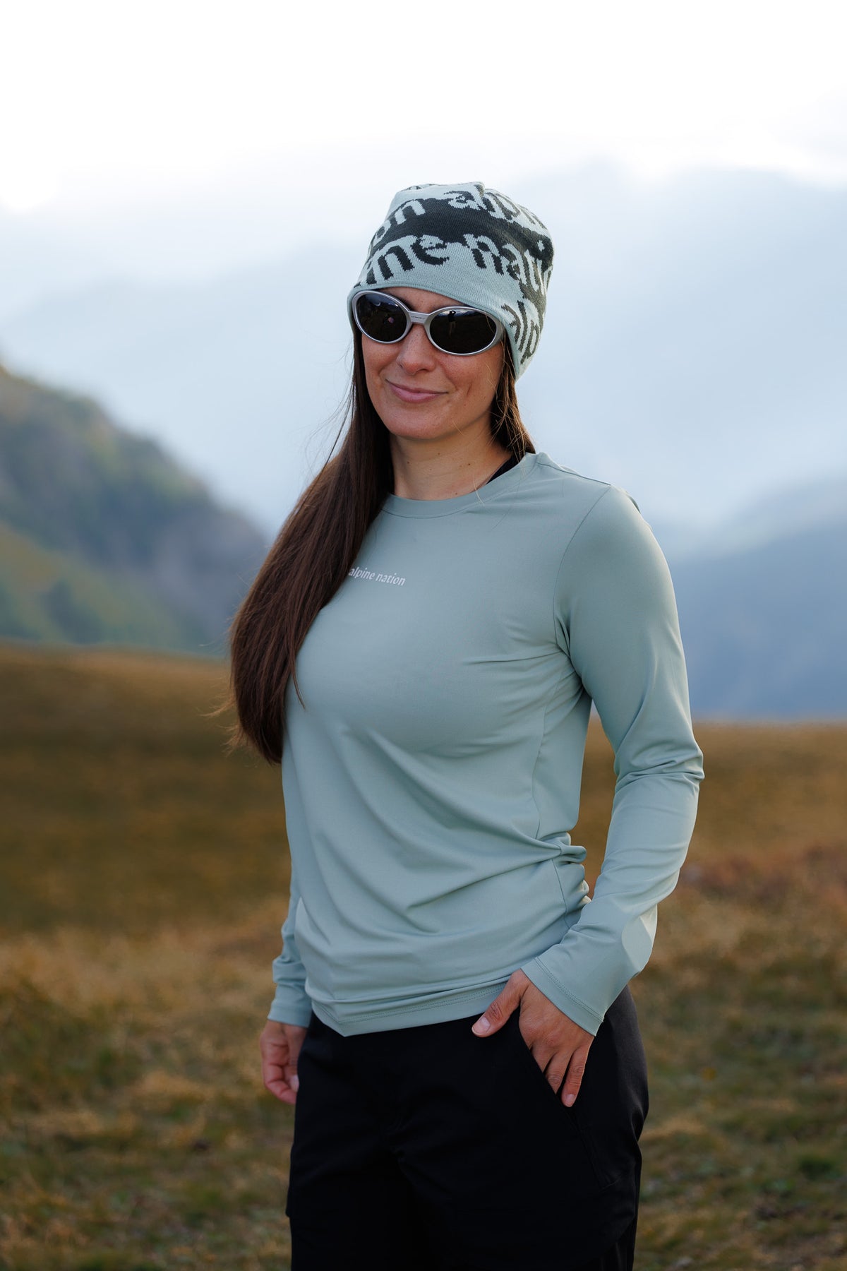 Drift Air Long Sleeve Tee Olive Green