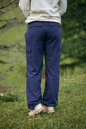 Parachute pants - Indigo