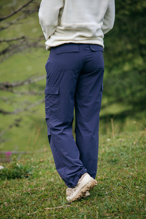 Parachute pants - Indigo