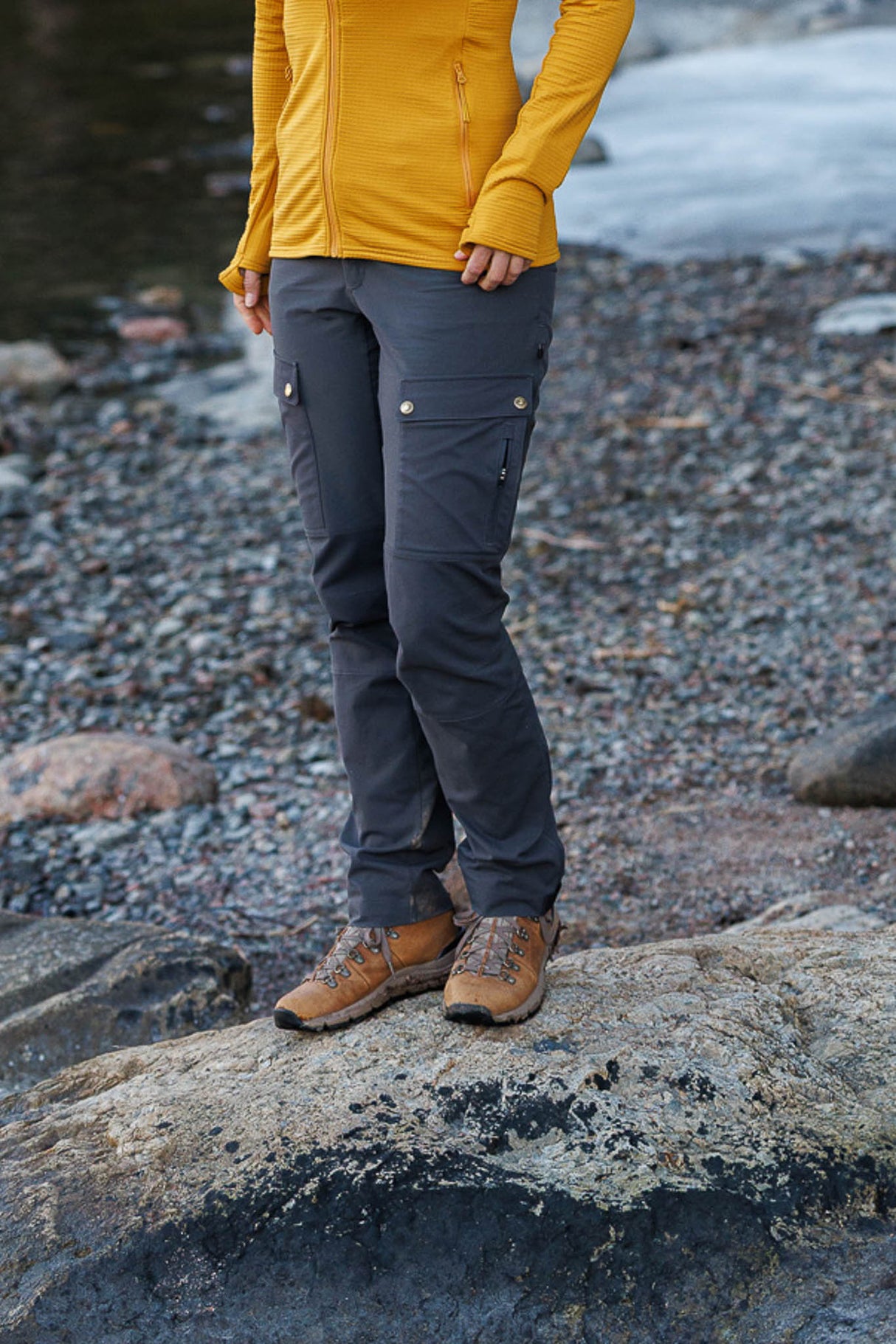 Explorer Pohodne hlače - Carbon Grey