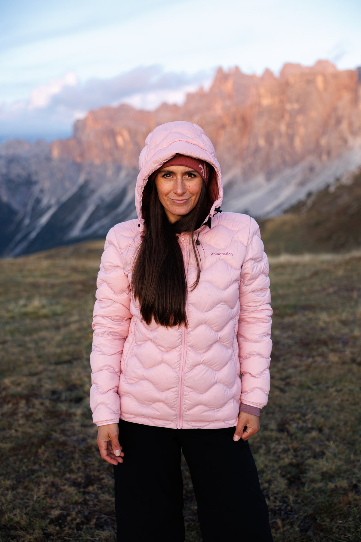 Aurora Down Jacket - Rose
