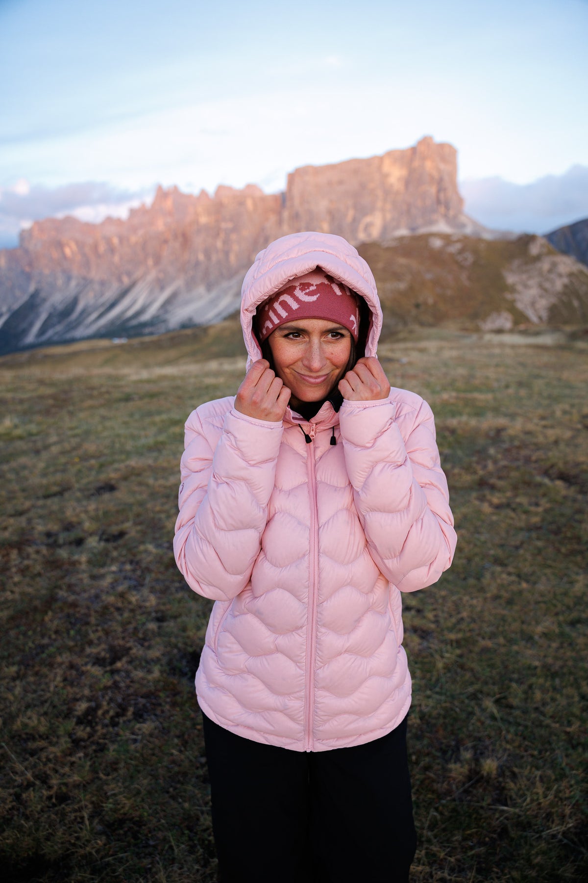 Aurora Down Jacket - Rose