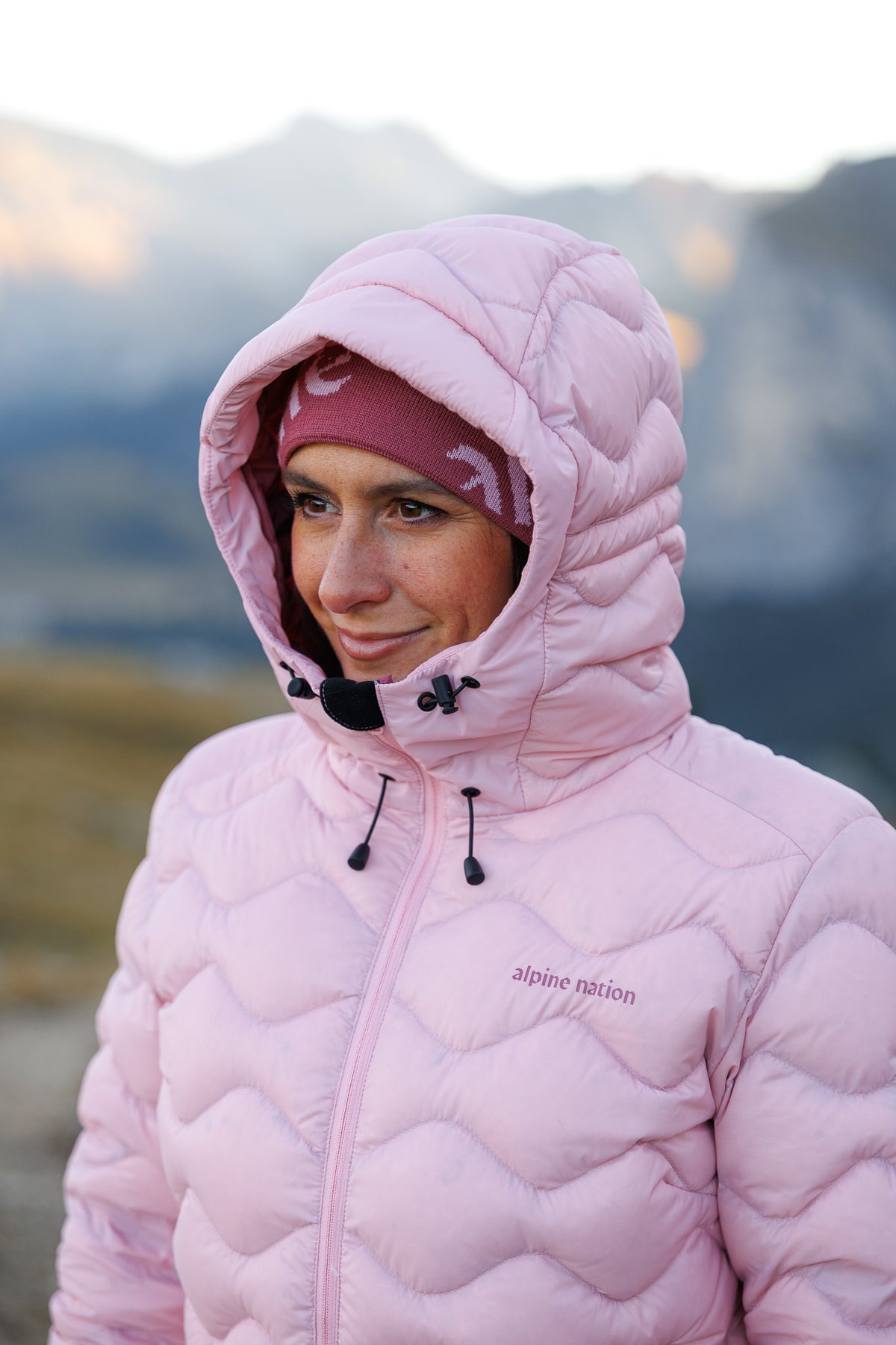 Aurora Down Jacket - Rose