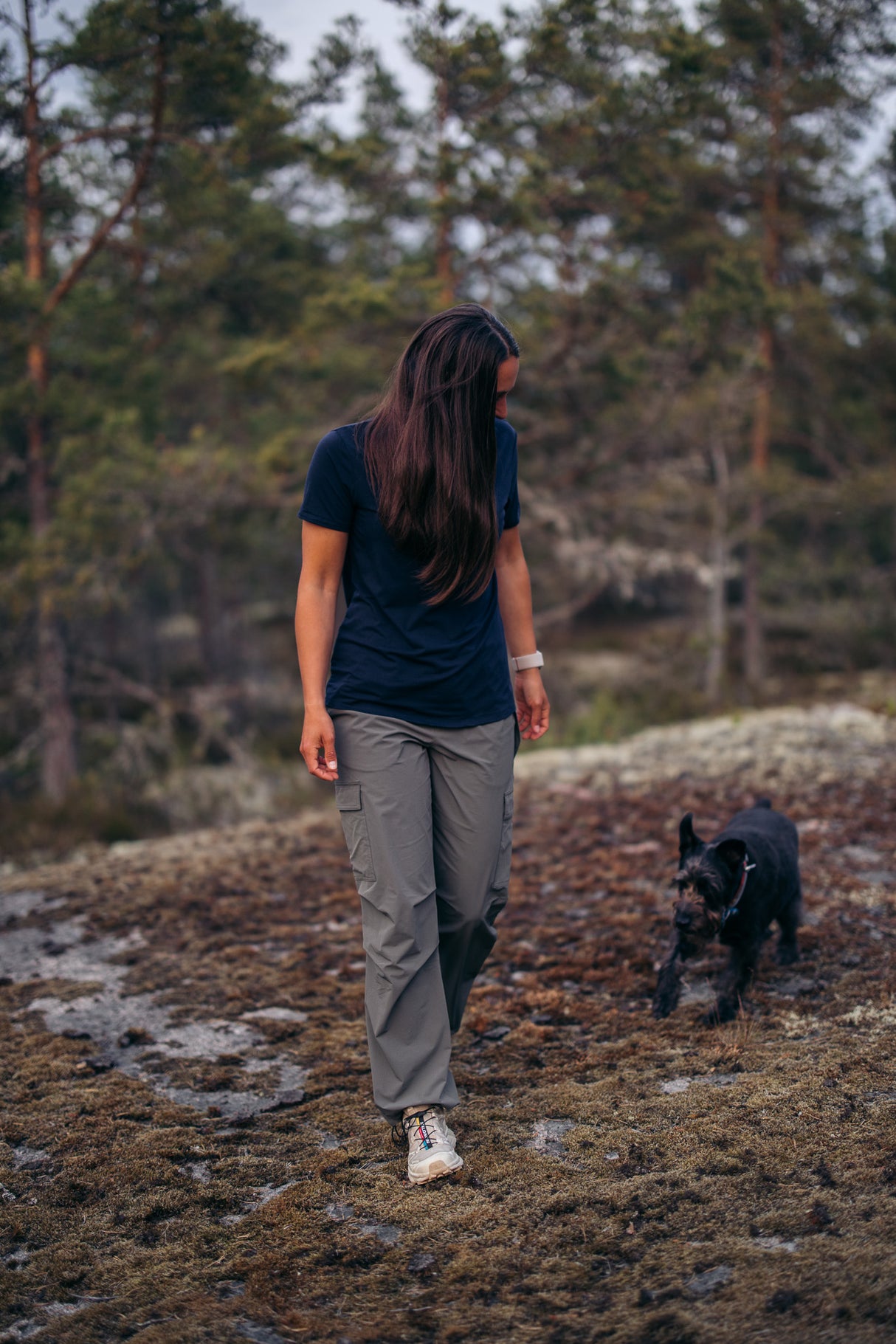 Parachute pants - Fern