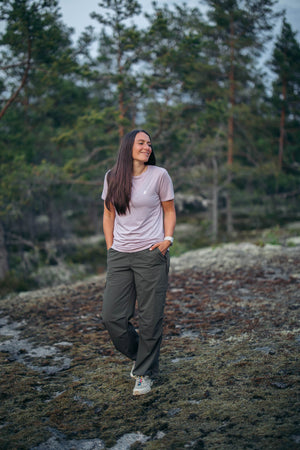pantaloni Parachute - Olive