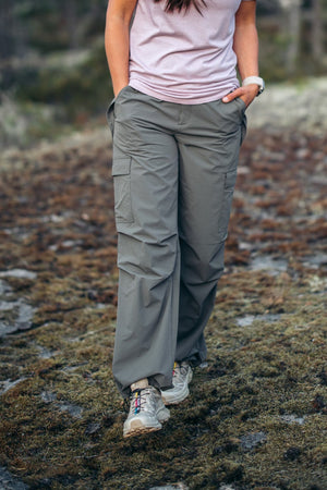 Parachute pants - Fern