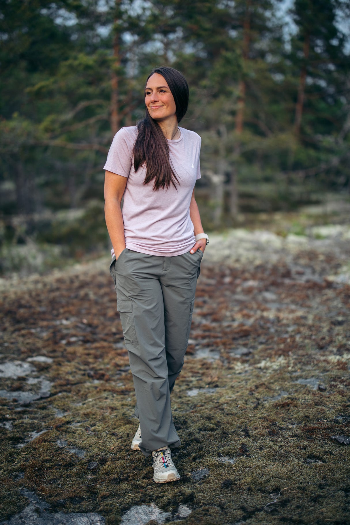 Parachute pants - Fern