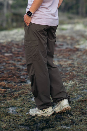 Parachute pants - Umber