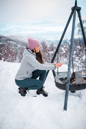 Rise Thermo Pocket Leggings Deep Forest