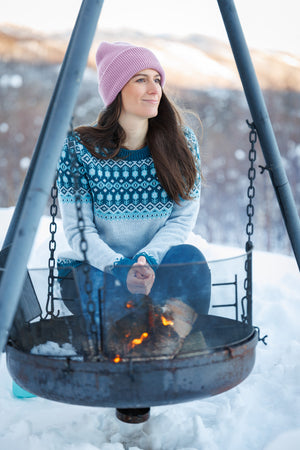 Svalbard Knit Sweater - Frost