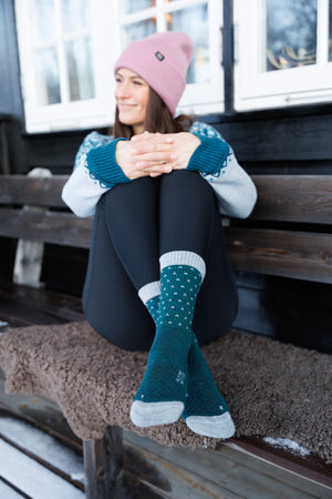 Abisko Wandersocken aus Merinowolle - Snowline