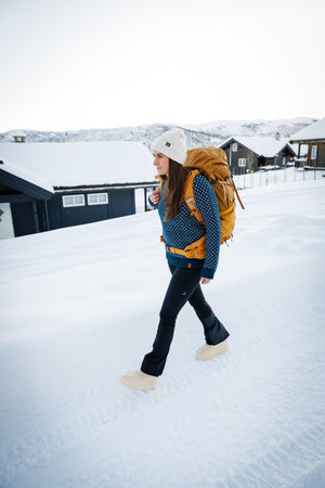 Seceda pleten pulover - Arctic Blue