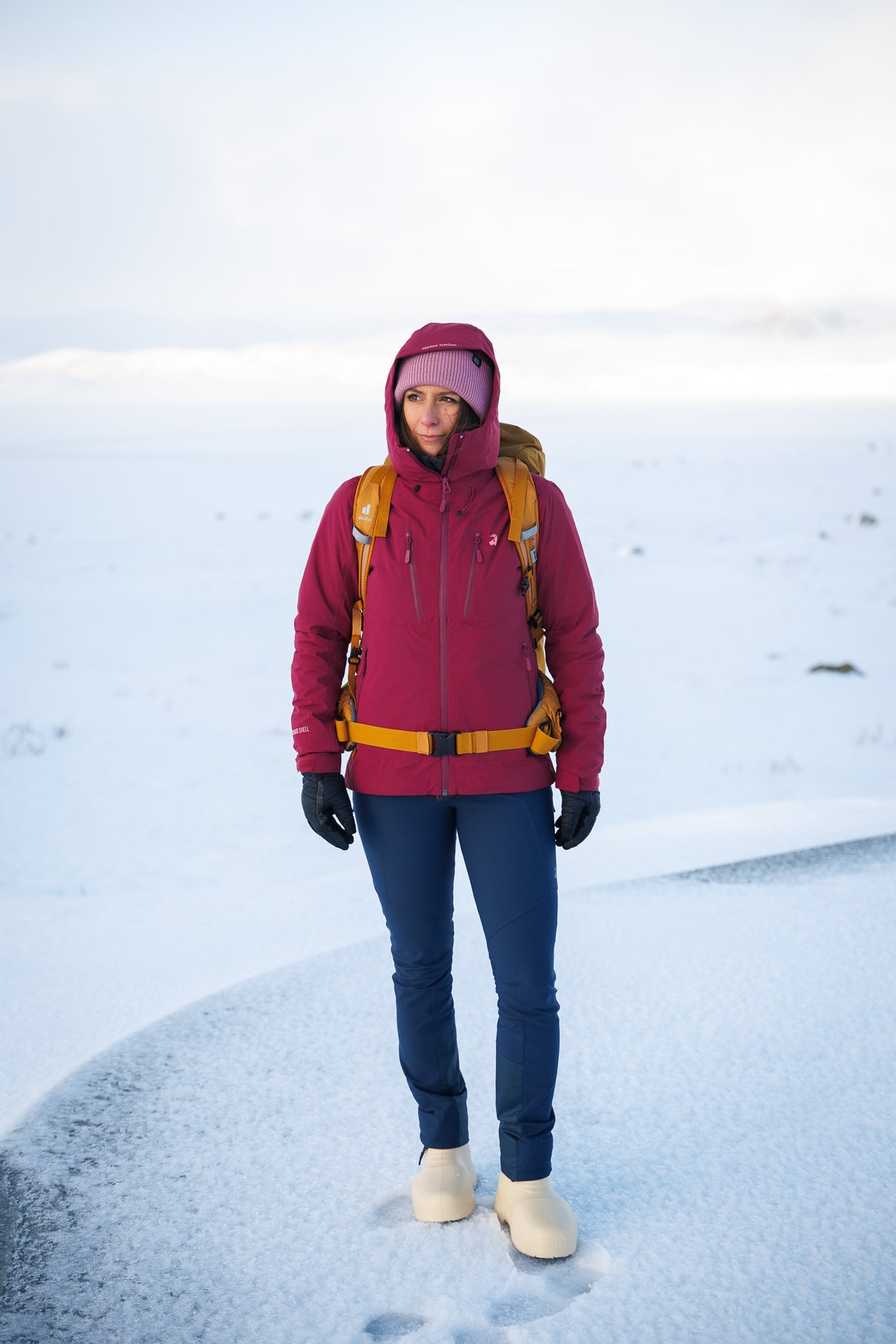 APEX Winter Pocket Leggings Navy