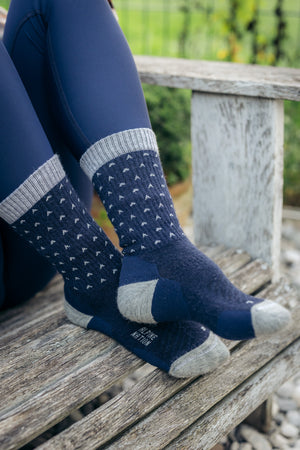 Abisko Merino Socks - Arctic Tide