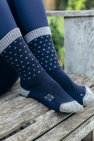Abisko Merino Socks - Arctic Tide