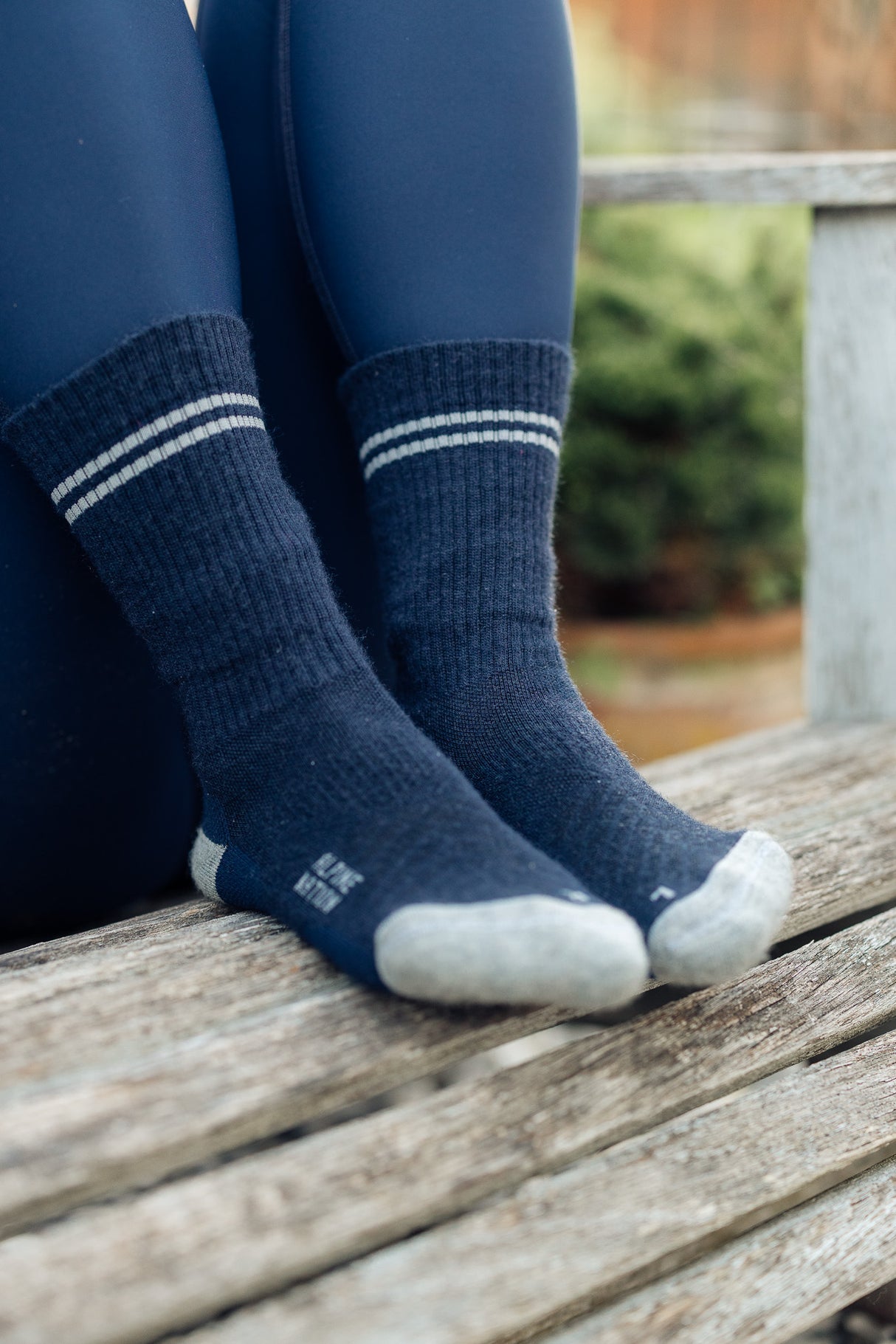 Abisko Merino Socks - Dark Navy