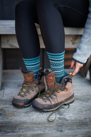 Abisko Merino Socks - Glacier